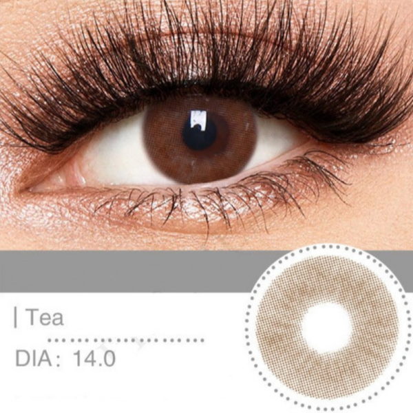 عدسة فرش ليدي - تي | Fresh lady Tea Contact Lenses