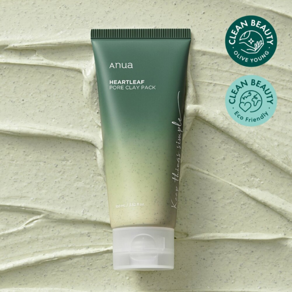 انوا هارتليف الطين للمسام | Anua Heartleaf pore clay pack