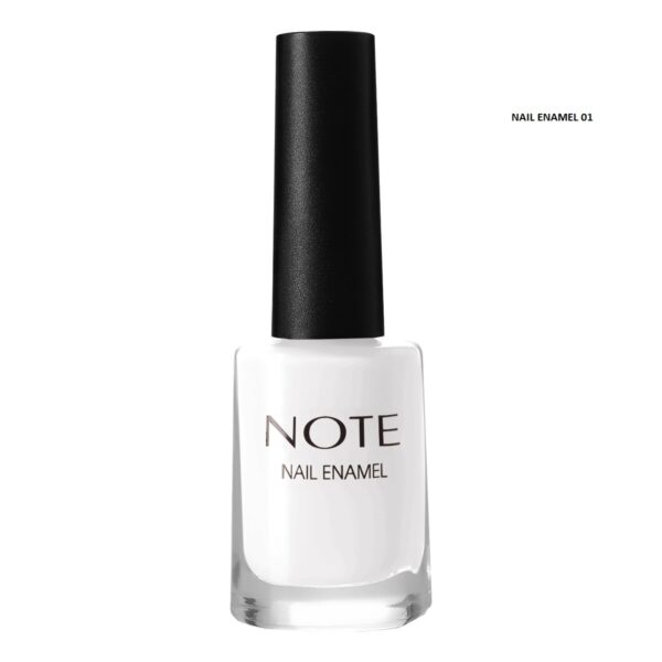 نوت, طلاء أظافر 01 – سنو وايت | Note Nail Enamel 01 – Snow White