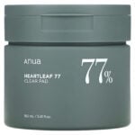 انوا , وسائد التونر القطنية | Anua Heartleaf 77% Clear Pad
