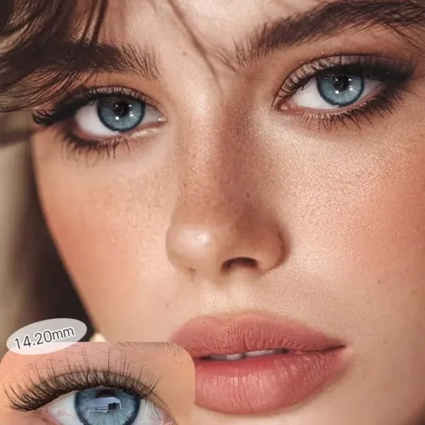 عدسة فرش ليدي - ناجيا بلو | Fresh lady Najia Blue Contact Lenses