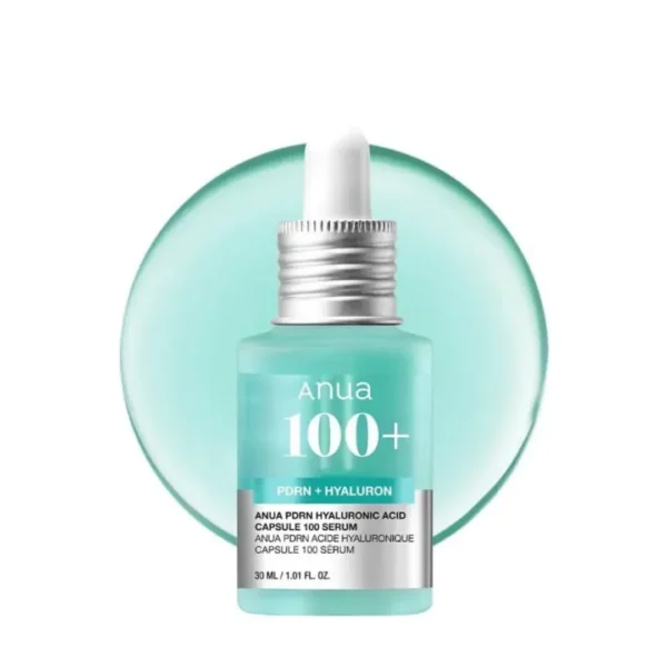 سيروم PDRN وكبسولات الهيالورونيك لتجديد البشرة من أنوا (Anua PDRN Hyaluronic Acid Capsule 100 Serum) - 30 مل