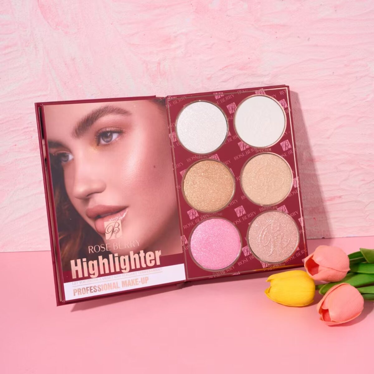 ⁦روز بيري باليت قابل للطي | Rose Berry Book type Palette⁩ - الصورة ⁦9⁩