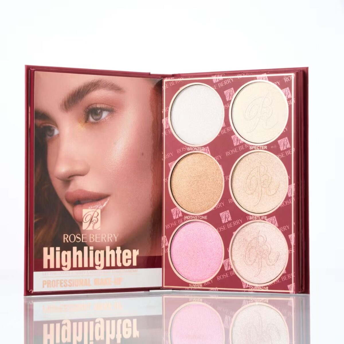 ⁦روز بيري باليت قابل للطي | Rose Berry Book type Palette⁩ - الصورة ⁦7⁩