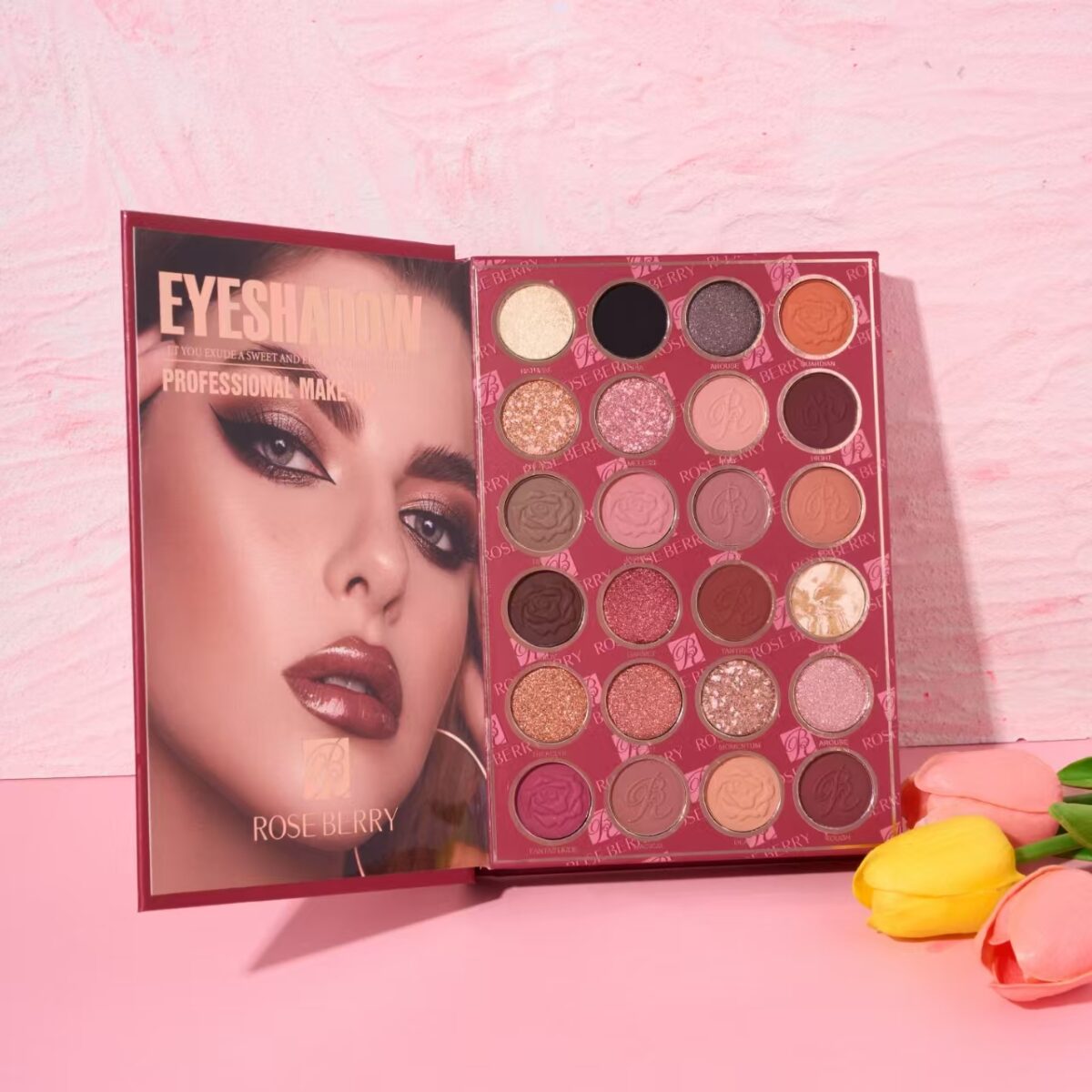 ⁦روز بيري باليت قابل للطي | Rose Berry Book type Palette⁩ - الصورة ⁦5⁩