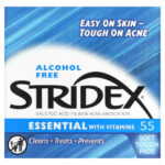 ستريدكس , قطن للقضاء على حب الشباب بالفيتامينات | Stridex Essential With Vitamins Pads