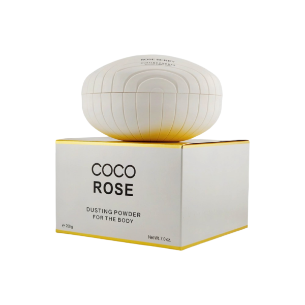بودرة الجسم المعطرة برائحة كوكو روز شانيل من روز بيري (Rose Berry Coco Rose Chanel Scented Body Powder) - 200 جم