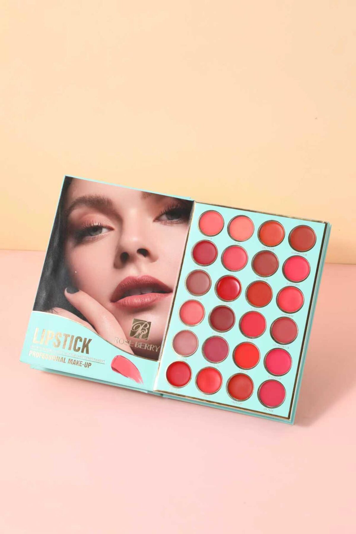 ⁦باليت الكتاب تيفاني بلو الشاملة من روز بيري (Rose Berry Tiffany Blue Full Makeup Palette) - الحجم الكبير⁩ - الصورة ⁦3⁩