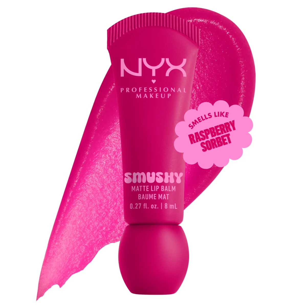 ⁦نيكس سموشي مات مرطب شفاه ملون ومطفي (NYX Smushy Matte Lip Balm)⁩ - الصورة ⁦2⁩