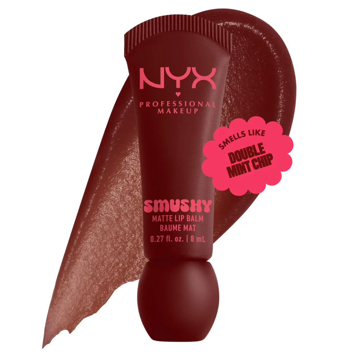 ⁦نيكس سموشي مات مرطب شفاه ملون ومطفي (NYX Smushy Matte Lip Balm)⁩ - الصورة ⁦5⁩