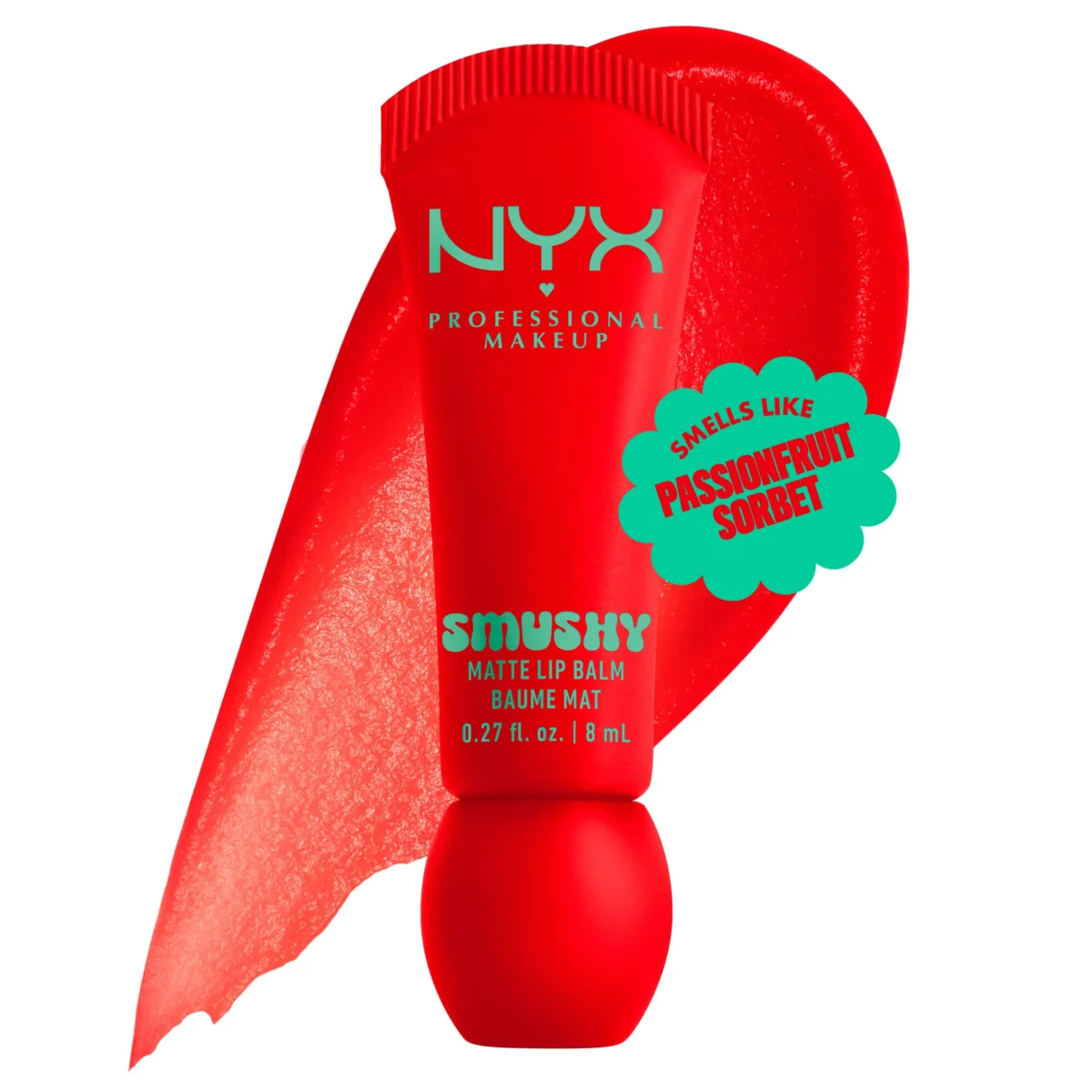 ⁦نيكس سموشي مات مرطب شفاه ملون ومطفي (NYX Smushy Matte Lip Balm)⁩ - الصورة ⁦6⁩
