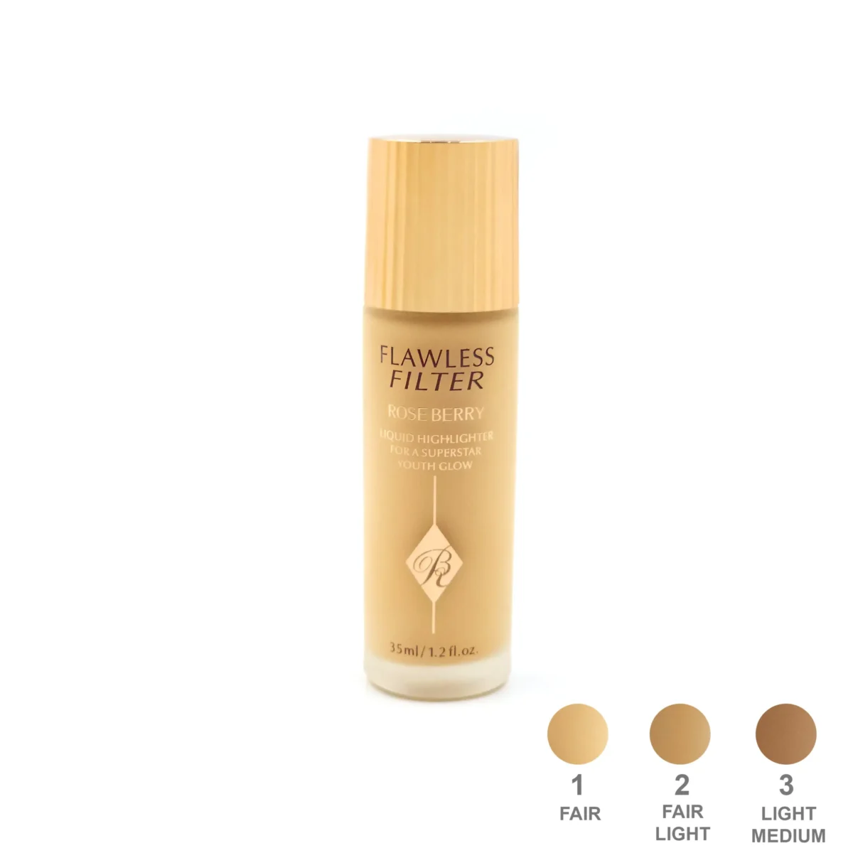 ⁦إضاءة سائلة فلوليس فلتر من روز بيري (35 مل) - Rose Berry Liquid Highlighter⁩ - الصورة ⁦2⁩