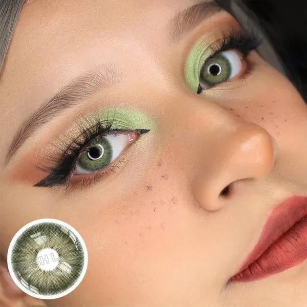 عدسة فرش ليدي - امازونيا جرين | Fresh lady Amazonia Green Contact Lenses
