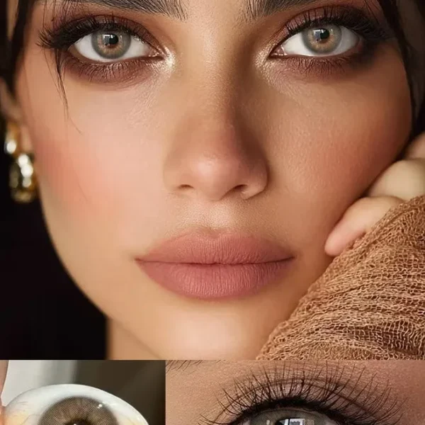 عدسة فرش ليدي - مولي جراي | Fresh lady Molly Gray Contact Lenses