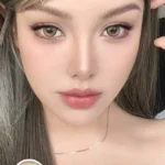 عدسة فرش ليدي - بيجويلد براون | Fresh lady Bejeweled Brown Contact Lenses