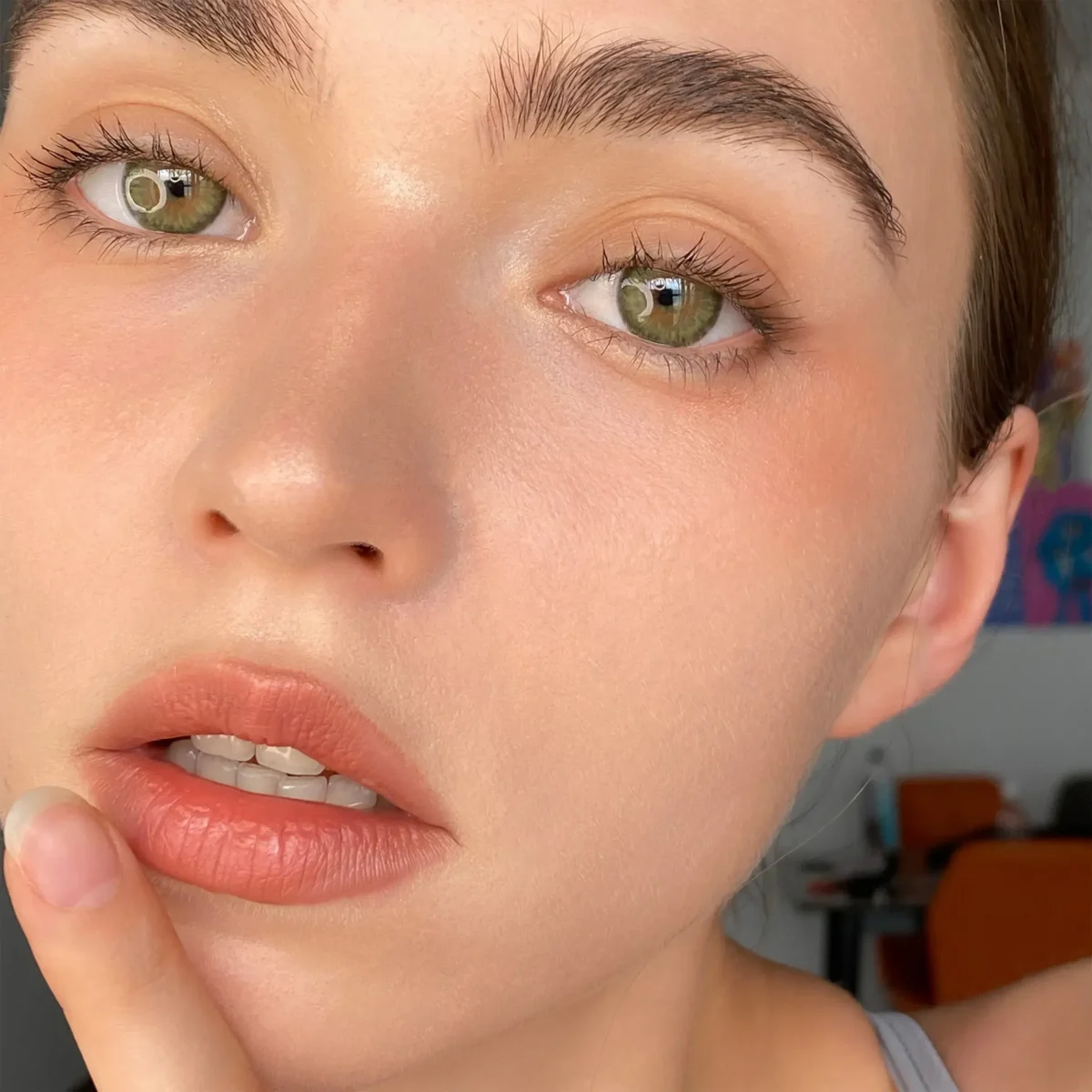 ⁦عدسة فرش ليدي - كليوباترا جرين | Fresh lady Cleopatra Green Contact Lenses⁩ - الصورة ⁦2⁩