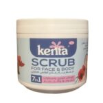 مقشر كنتا للوجه والجسم بالعكر الفاسي (Kenta Scrub for Face & Body - Aker Fassi) - 500 مل