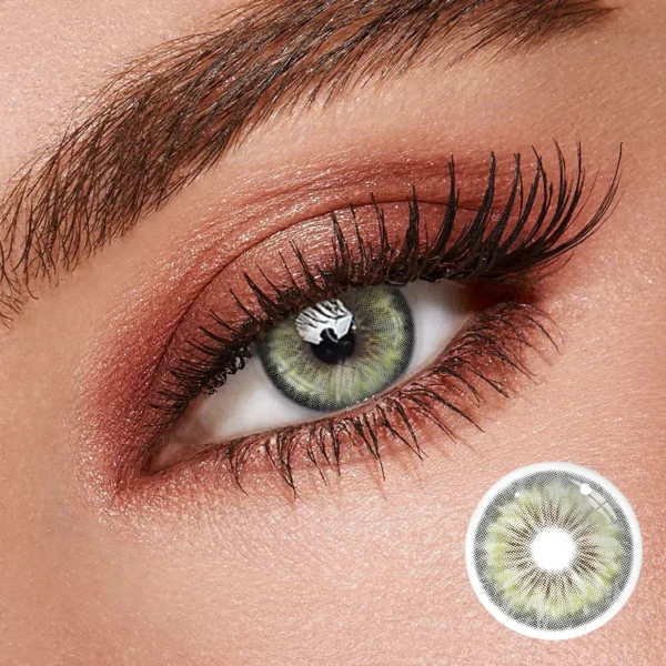 عدسة فرش ليدي - كليوباترا جرين | Fresh lady Cleopatra Green Contact Lenses