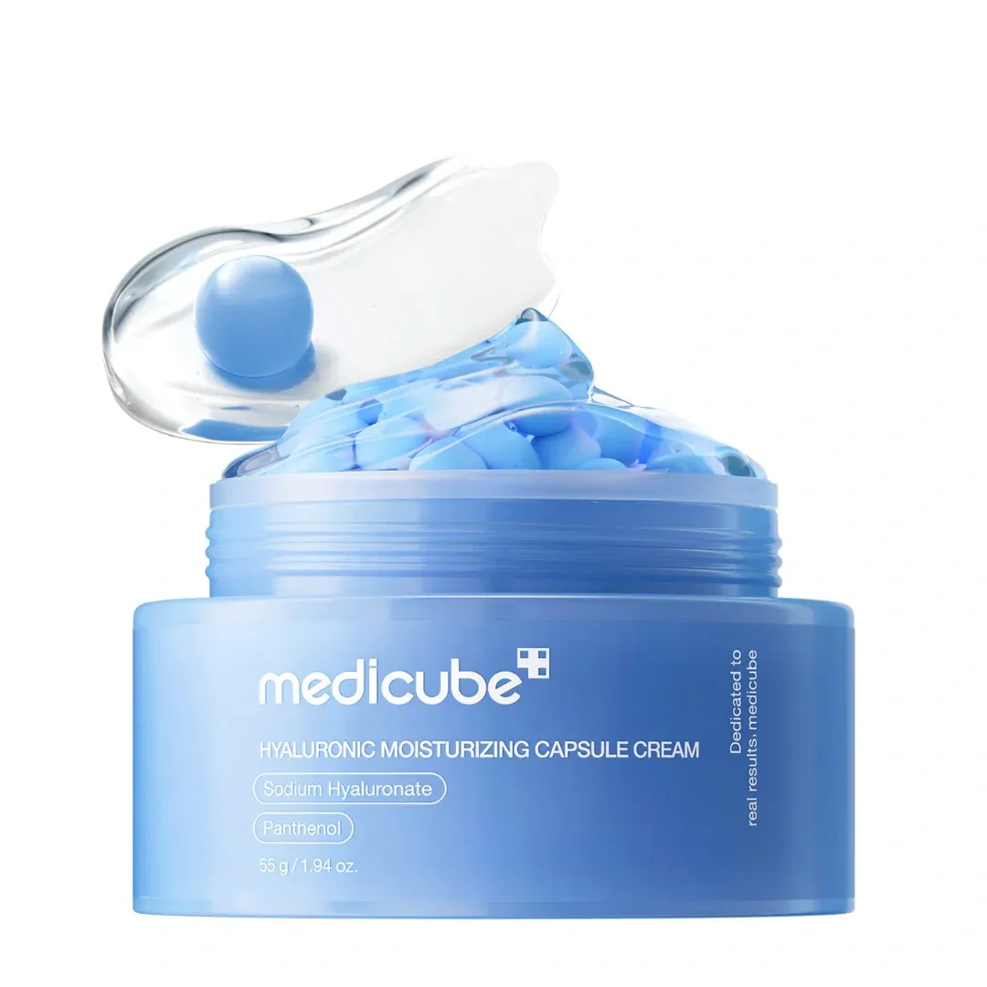imgi_3_medicube-hyaluronic-moisturizing-capsule-cream_8800289477478_DarBeauty كريم الكبسولات المرطب بحمض الهيالورونيك من ميديكوب (Medicube Hyaluronic Capsule Cream) - 55 جم - الصورة 1