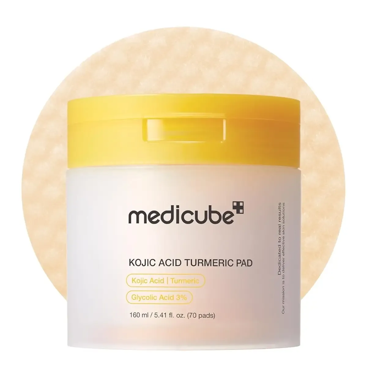 imgi_3_medicube-kojic-acid-tumeric-toner-pad_8800289477386_DarBeauty وسادات قطنيه بحمض الكوجيك والكركم من ميديكيوب (Medicube Kojic Acid Turmeric Toner Pad) - 70 قطعة - الصورة 1