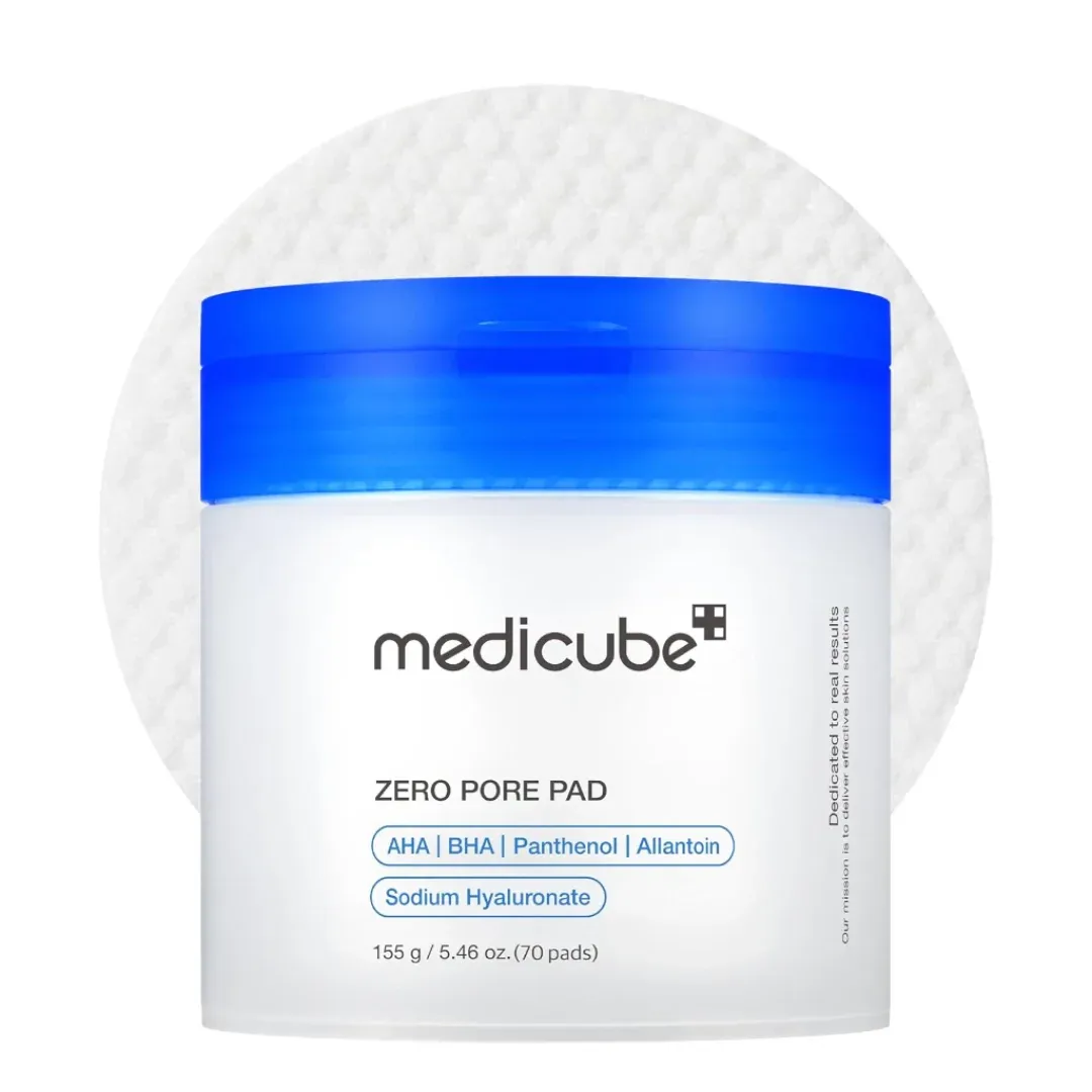 imgi_3_medicube-zero-pore-pad_8800256108374_DarBeauty وسادات قطنية (زيرو بور باد 2.0) من ميديكوب (Medicube Zero Pore Pad 2.0) - 70 وساده - الصورة 1