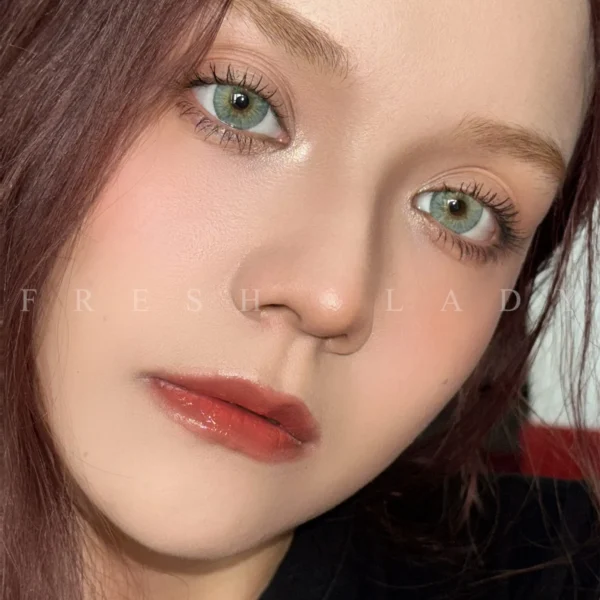 عدسة فرش ليدي - اوربان جرين | Fresh lady Urban Green Contact Lenses