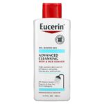 غسول يوسيرين المتطور للجسم والوجه (Eucerin Advanced Cleansing Body & Face Cleanser) - 500 مل