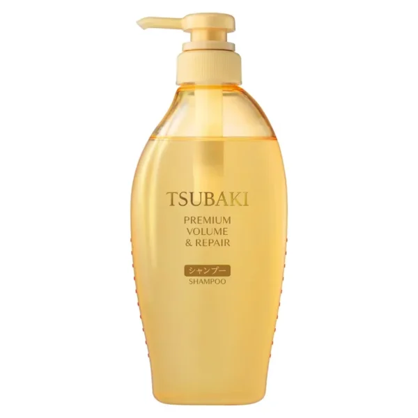 تسوباكي شامبو الكثافة الفائقة والإصلاح (Tsubaki Premium Volume & Repair Shampoo) - 450 مل