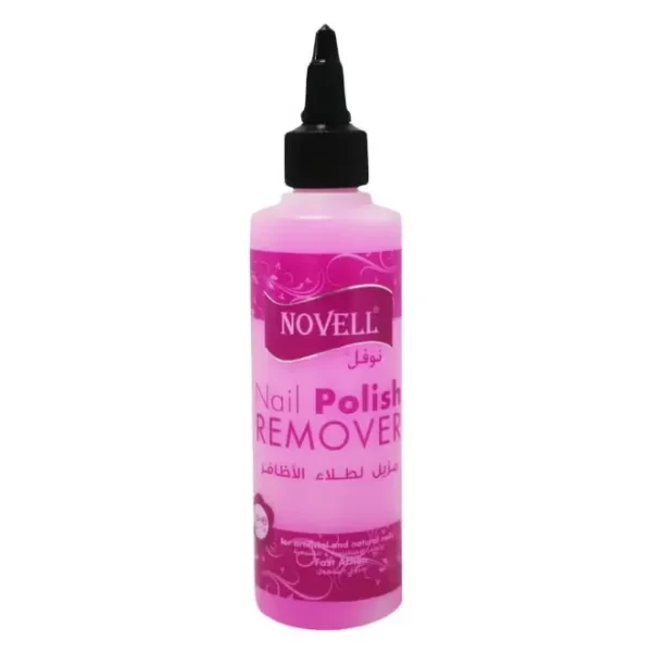 نوفل مزيل طلاء الأظافر شفاف (NOVELL Nail Polish Remover Clear) - 125 مل