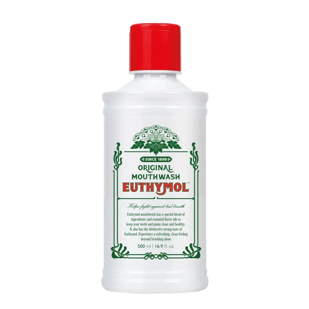 imgi_3_euthymol-original-mouthwash_8801051294446_DarBeauty ايثيمول غسول الفم الأصلي المنعش (Euthymol Original Mouthwash) - 500 مل - الصورة 1