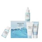 مجموعة السفر هيالو سيكا مدغشقر سنتيلا من سكين 1004 (SKIN1004 Madagascar Centella Hyalu-Cica Travel Kit) - 4 قطع