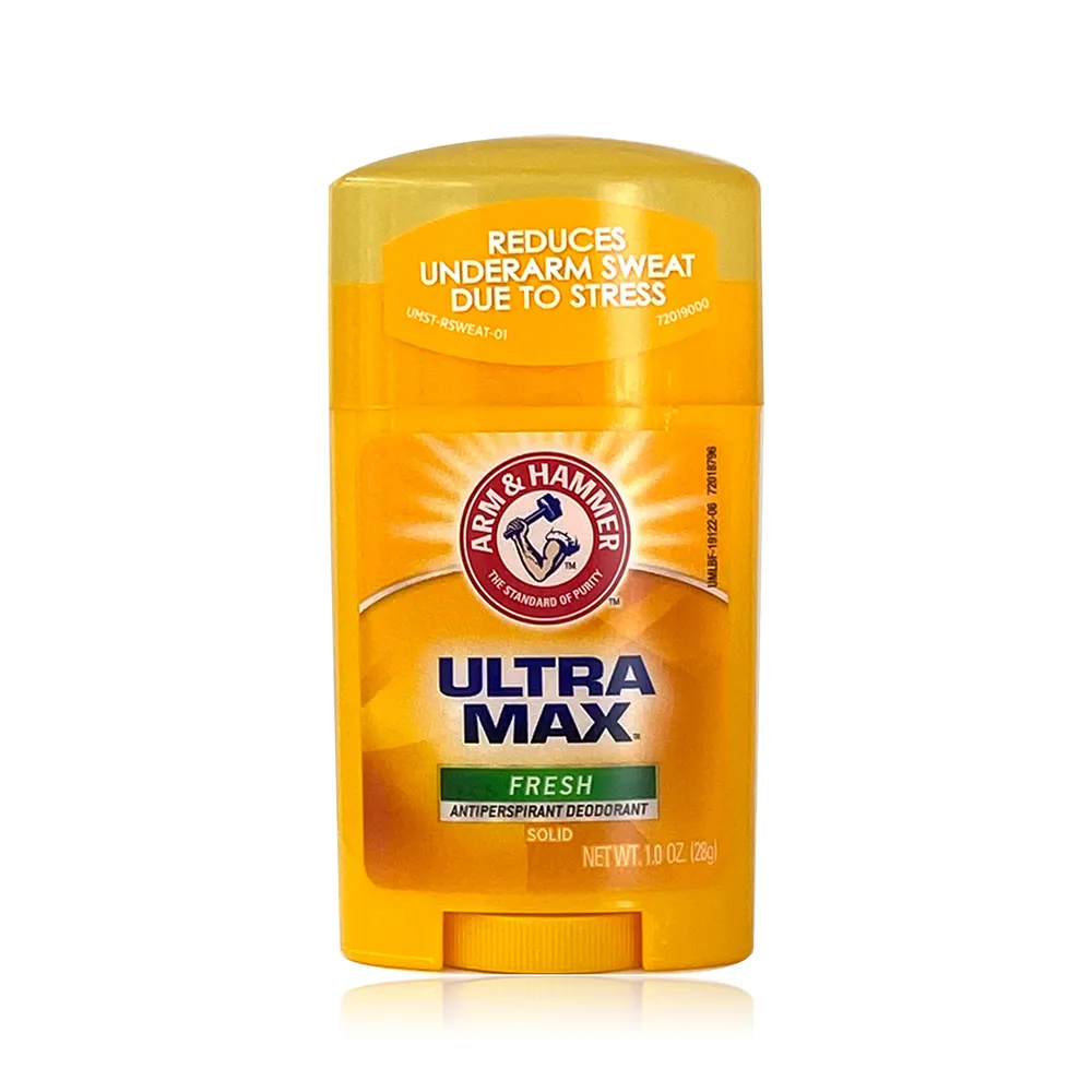 imageye___-_imgi_96_b8VkMiKx5nflF0yMtTfqi6aAxPOv8dh9QZR4MuTd مزيل عرق أرم أند هامر ألترا ماكس فريش (Arm & Hammer Ultra Max Fresh Solid Deodorant) - 28 جرام - الصورة 1