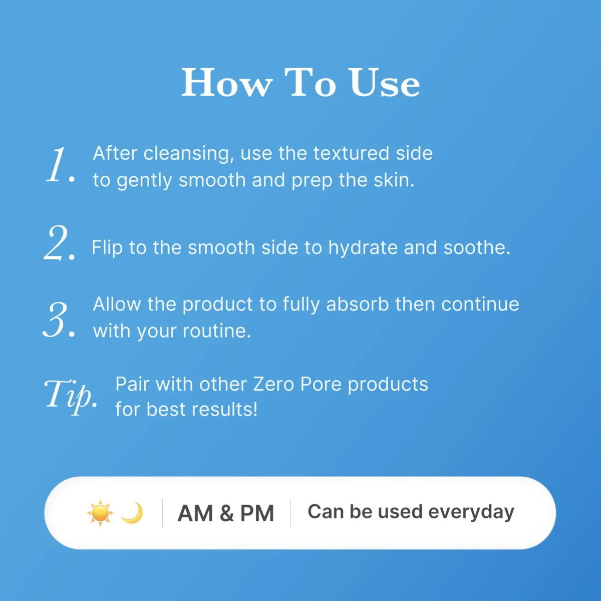 ⁦وسادات قطنية زيرو بور المعتدلة لتقليص المسام وتقشير البشرة من ميديكيوب (Medicube Zero Pore Pads Mild) -  70 وسادة⁩ - الصورة ⁦6⁩