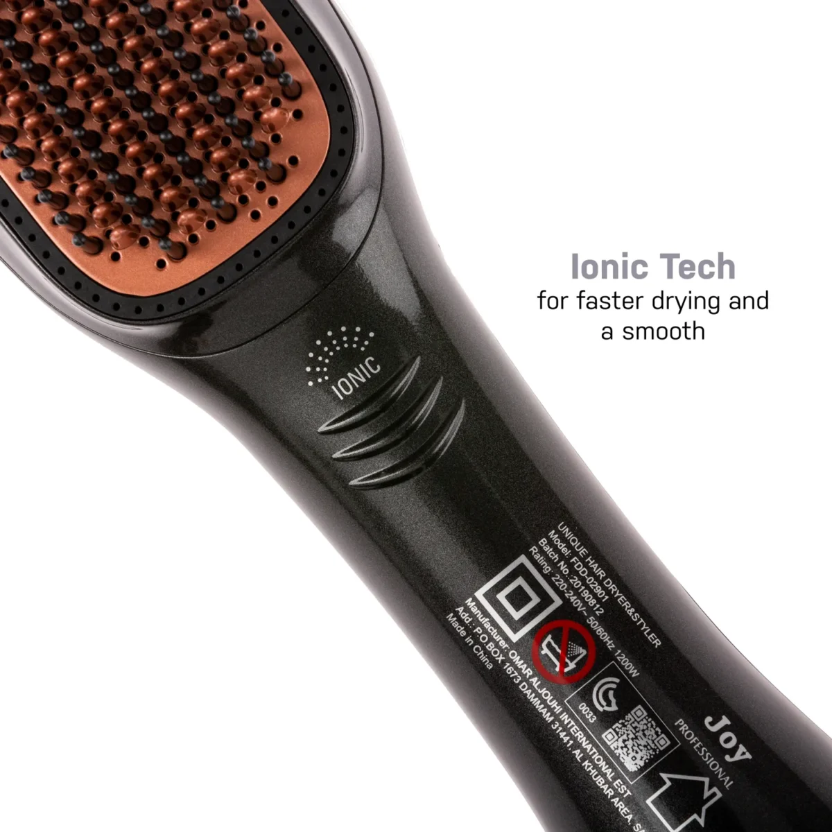 ⁦استشوار ومصفف الشعر جوي 2 في 1 بتقنية التيتانيوم والأيونات (Joy 2-in-1 Titanium Styler)⁩ - الصورة ⁦3⁩