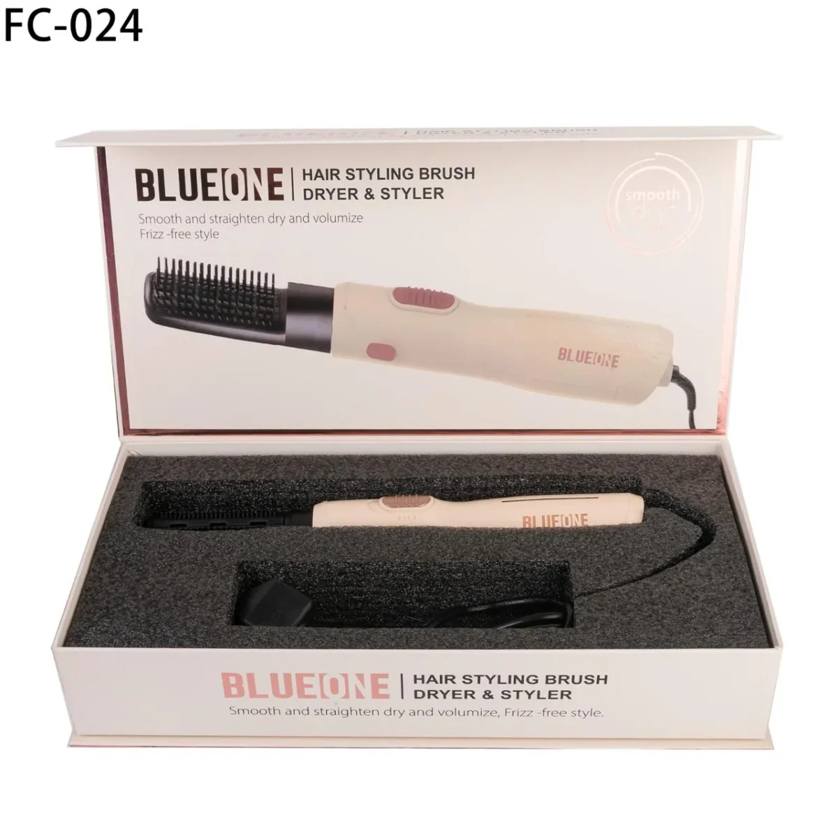 ⁦استشوار ومصفف الشعر بلو وان 3 في 1 (Blue One 3-in-1 Hair Dryer & Styler FC-024)⁩ - الصورة ⁦7⁩