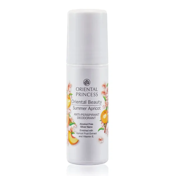 مزيل ومضاد للعرق برائحة المشمش الصيفي من اورينتال برينسس (Oriental Princess Oriental Beauty Summer Apricot Anti-Perspirant Deodorant) - 70 مل