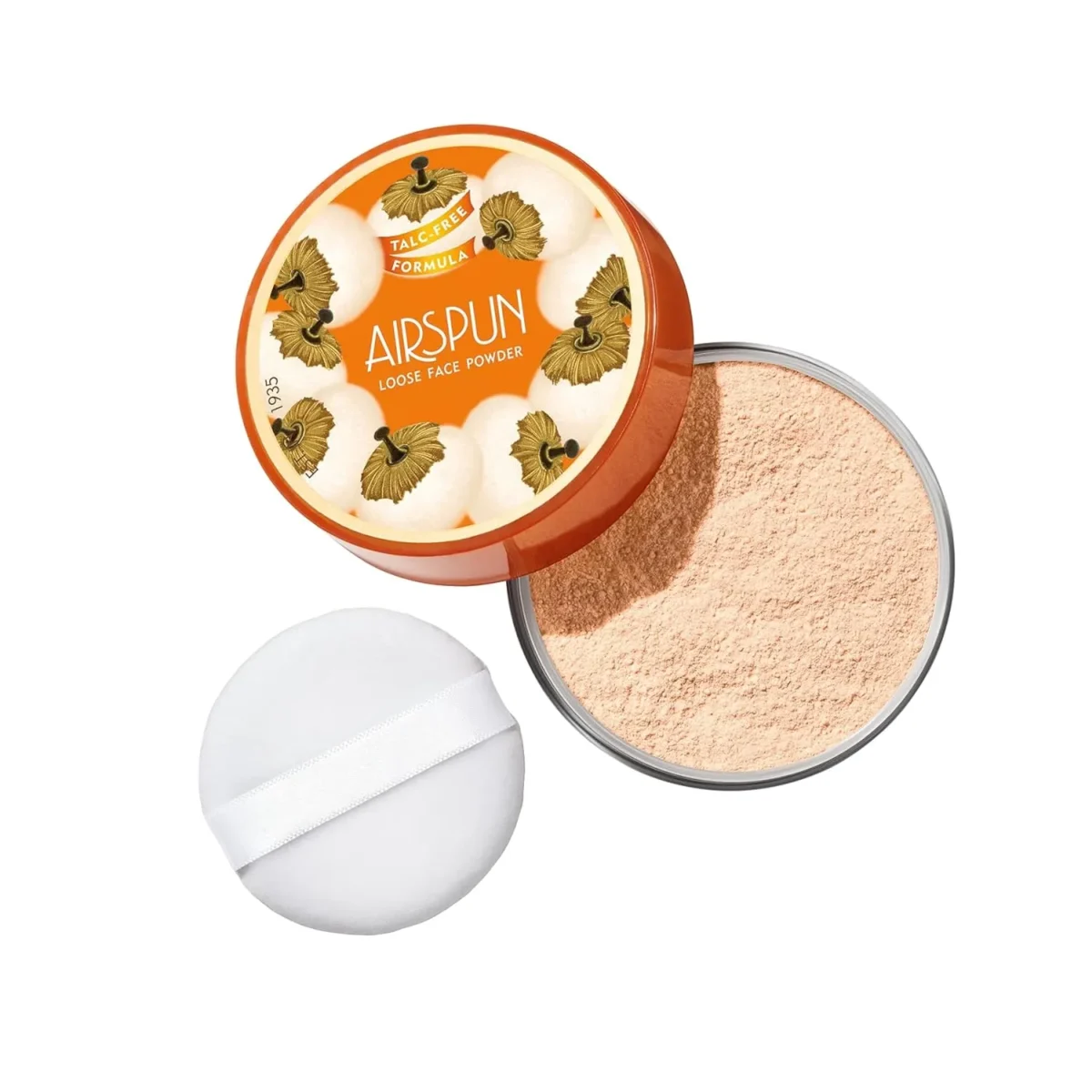 ⁦بودرة الوجه السائبة ايرسبن (شفافة) للتثبيت من كوتي (Coty Airspun Loose Face Powder - Translucent) - 35 جم⁩ - الصورة ⁦2⁩