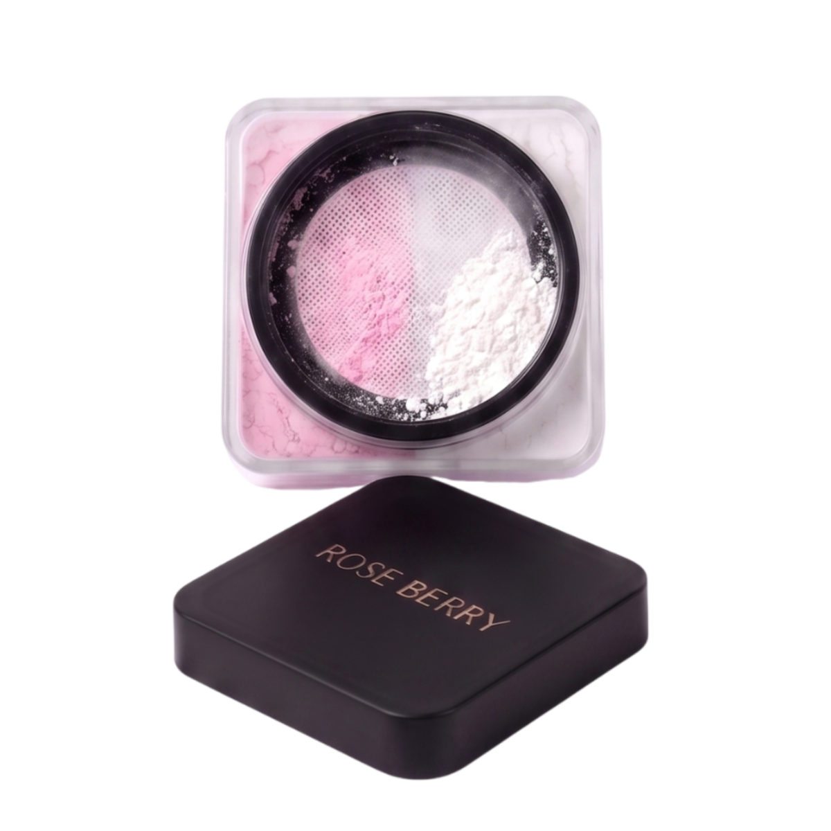 ⁦بودرة التثبيت وتصحيح الألوان المزدوجة إيزي بيك ديو من روز بيري (Rose Berry Easy Bake Duo Loose Powder)⁩ - الصورة ⁦3⁩