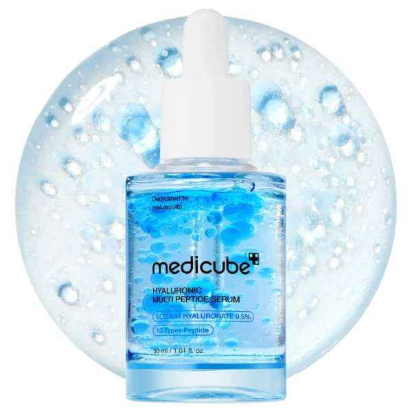 سيروم الترطيب بحمض الهيالورونيك والببتيدات المتعددة من ميديكوب (Medicube Hyaluronic Multi Peptide Serum) - 30 مل