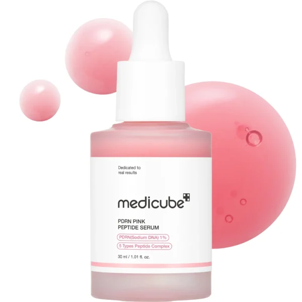سيروم PDRN ببتيد الوردي لتجديد وشد البشرة من ميديكوب (Medicube PDRN Pink Peptide Serum) - 30 مل