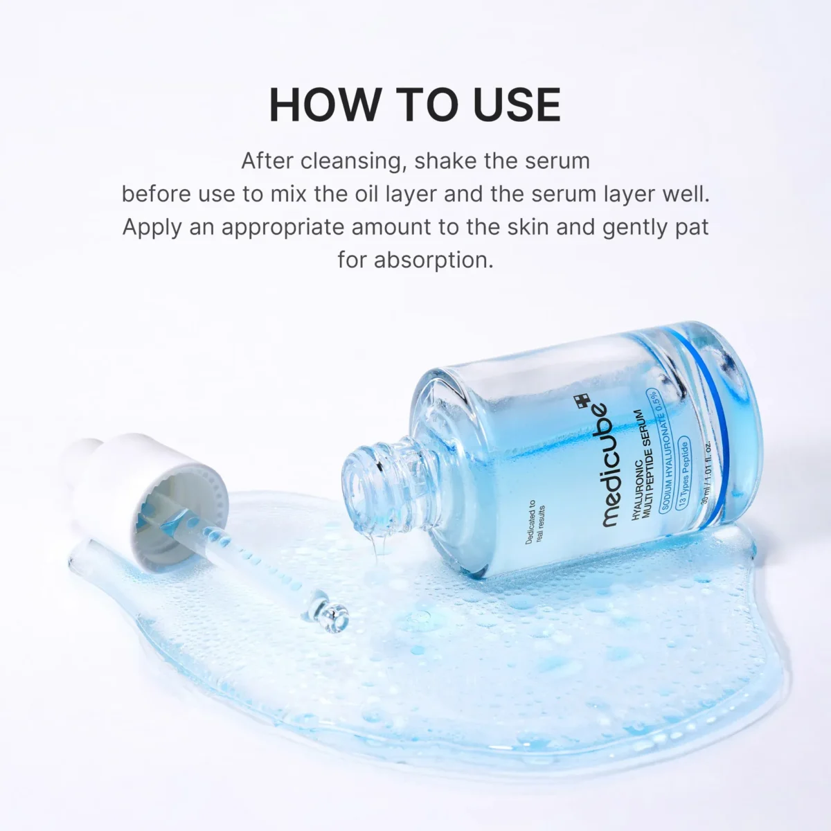 ⁦سيروم الترطيب بحمض الهيالورونيك والببتيدات المتعددة من ميديكوب (Medicube Hyaluronic Multi Peptide Serum) - 30 مل⁩ - الصورة ⁦4⁩