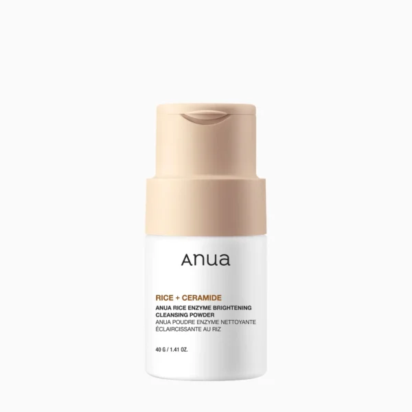 غسول بودرة لتنظيف وتفتيح البشرة بأنزيمات الأرز من انوا (Anua Rice Enzyme Brightening Cleansing Powder) - 40 جرام