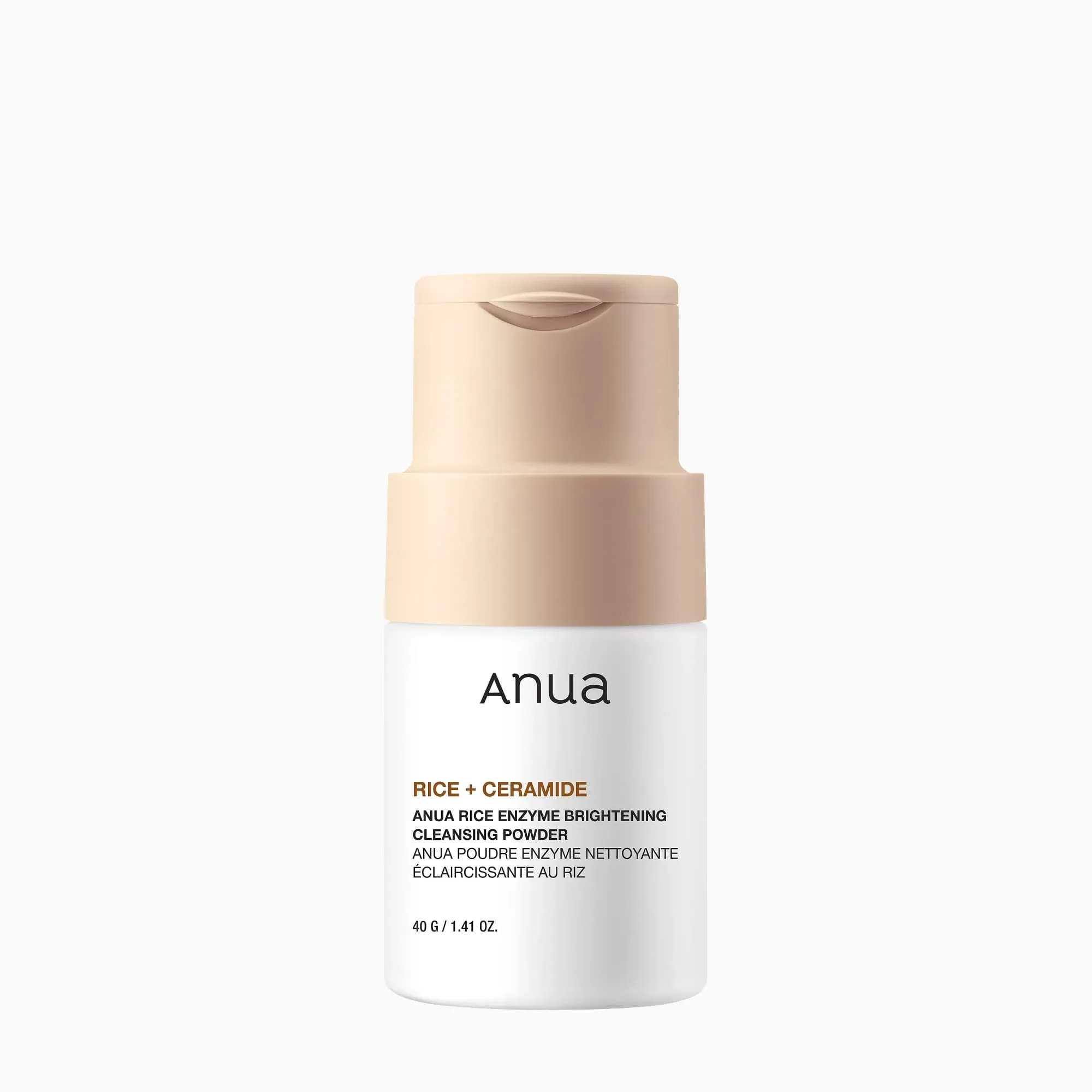 imageye___-_imgi_25_anua-us-cleanser-rice-enzyme-brightening-cleansing-powder-1239193705 غسول بودرة لتنظيف وتفتيح البشرة بأنزيمات الأرز من انوا (Anua Rice Enzyme Brightening Cleansing Powder) - 40 جرام - الصورة 1