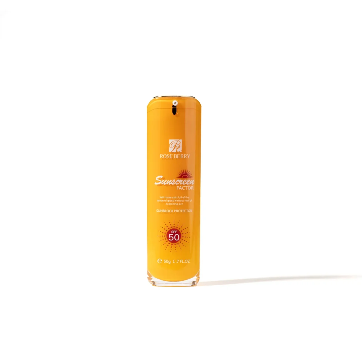 ⁦كريم واقي شمس بعامل حماية 50 من روز بيري (Rose Berry Sunscreen Factor SPF 50) - 50 جم⁩ - الصورة ⁦2⁩