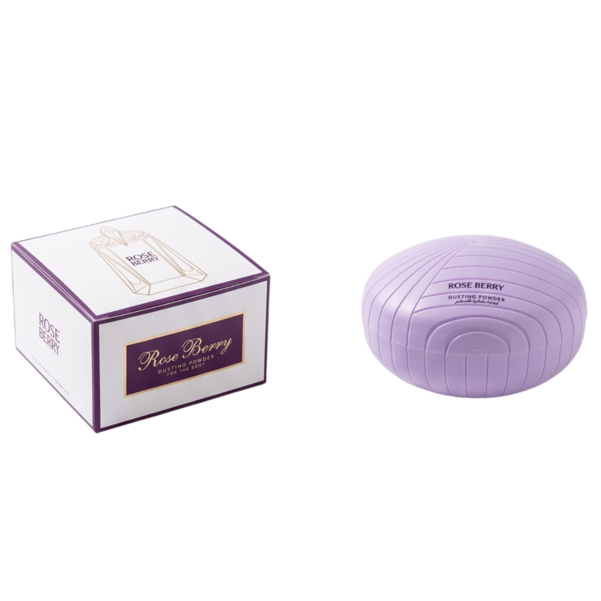 ⁦بودرة معطرة للجسم مستوحاة من رائحة اليان من روز بيري (Rose Berry Alien Scented Body Powder) - 200 جم⁩ - الصورة ⁦3⁩