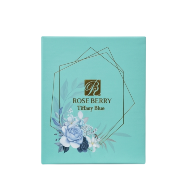 باليت الكتاب تيفاني بلو الشاملة من روز بيري (Rose Berry Tiffany Blue Full Makeup Set - Mini Size) - الحجم الصغير