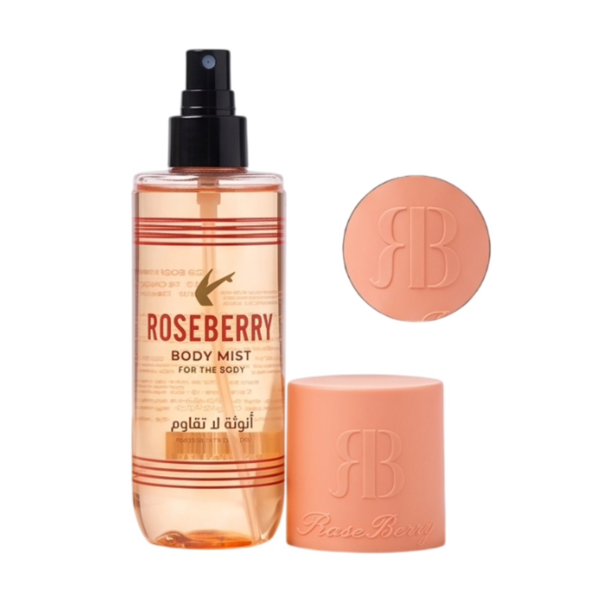 ⁦معطر جسم روز بيري برائحة سكاندال (Rose Berry Scandal Scented Body Mist) - 250 مل⁩ - الصورة ⁦2⁩