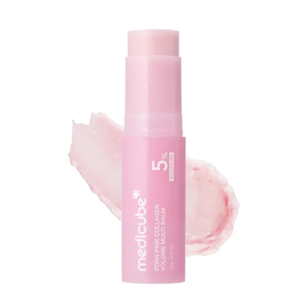 ستيك بالم بي دي آر إن الكولاجين الوردي المتعدد لتعزيز حجم ونضارة البشرة من ميديكيوب (Medicube PDRN Pink Collagen Volume Multi Balm) - 10 جم
