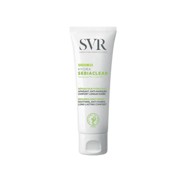 مرطب سيبياكلير هيدرا الملطف والمرمم للبشرة المعالجة من إس في آر (SVR Sebiaclear Hydra Moisturizer) - 40 مل