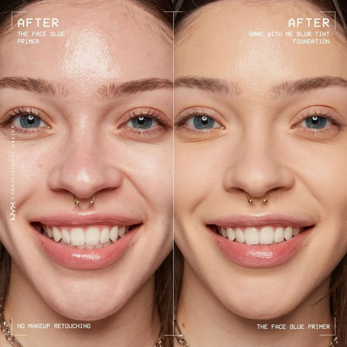⁦برايمر الوجه ذا فيس جلو لتثبيت المكياج من إن واي إكس (NYX The Face Glue Gripping Primer) - 35 مل⁩ - الصورة ⁦2⁩